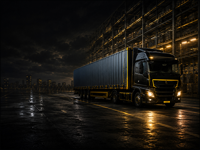 A&B Devs Logistics truck and port operations