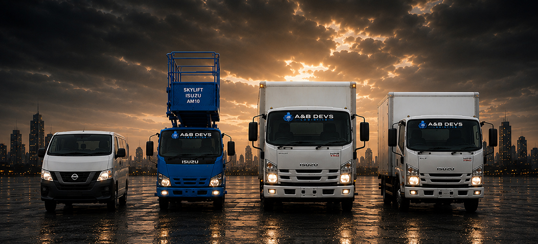 A&B Devs Logistics full fleet lineup
